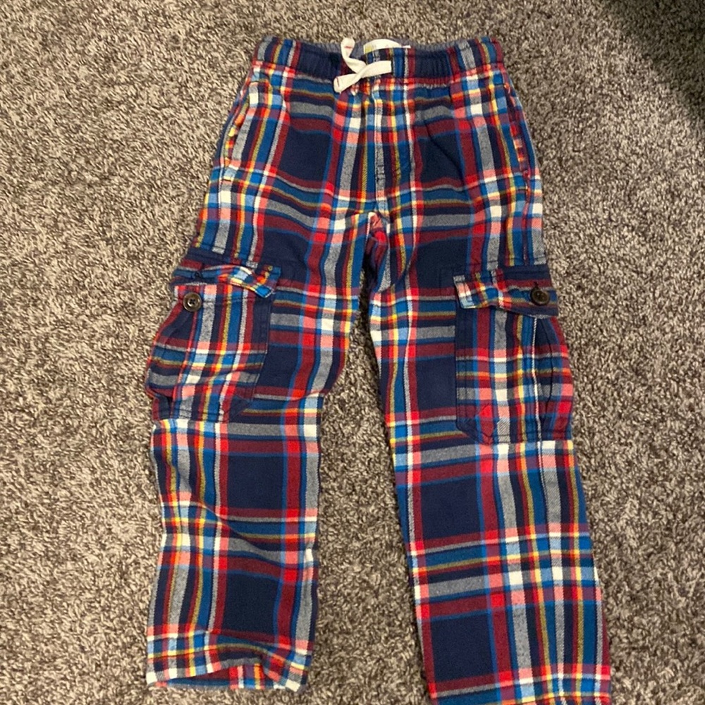 Mini boden flannel pj pants
